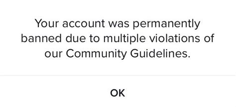 Apr 19, 2018 We also may disable entire accounts for violations of our Community Guidelines. . Your account was permanently banned due to multiple violations of our community guidelines